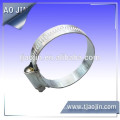 11.7mm bandwidth worm gear high torque British type hose clamp